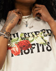 GIVE ME MY FLOWERS T-SHIRT / WHITE