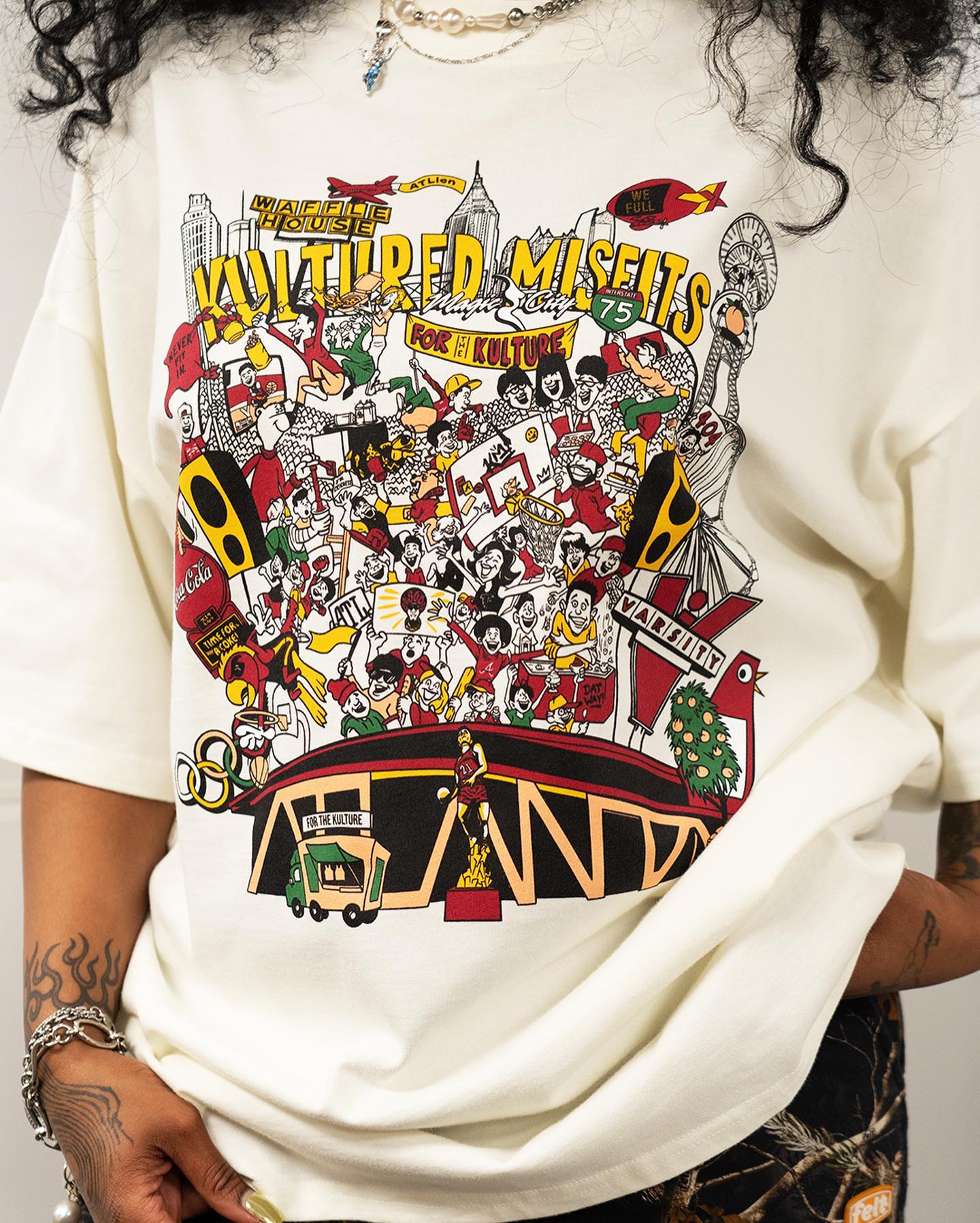 OUR CITY (404 DAY) T-SHIRT / CREAM – Kultured Misfits
