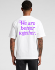 BETTER TOGETHER T-SHIRT / WHITE