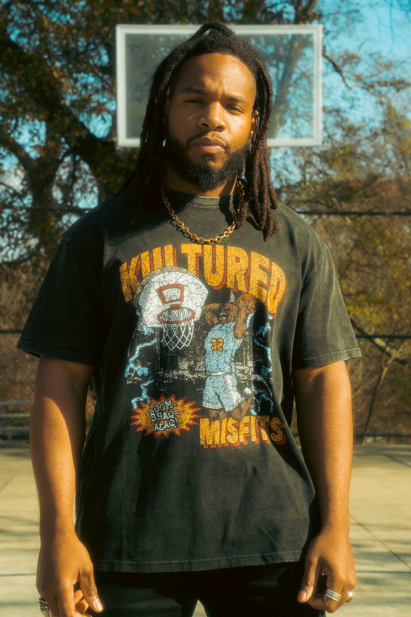 KM x SHAQ: BOOM SHAQ T-SHIRT – Kultured Misfits