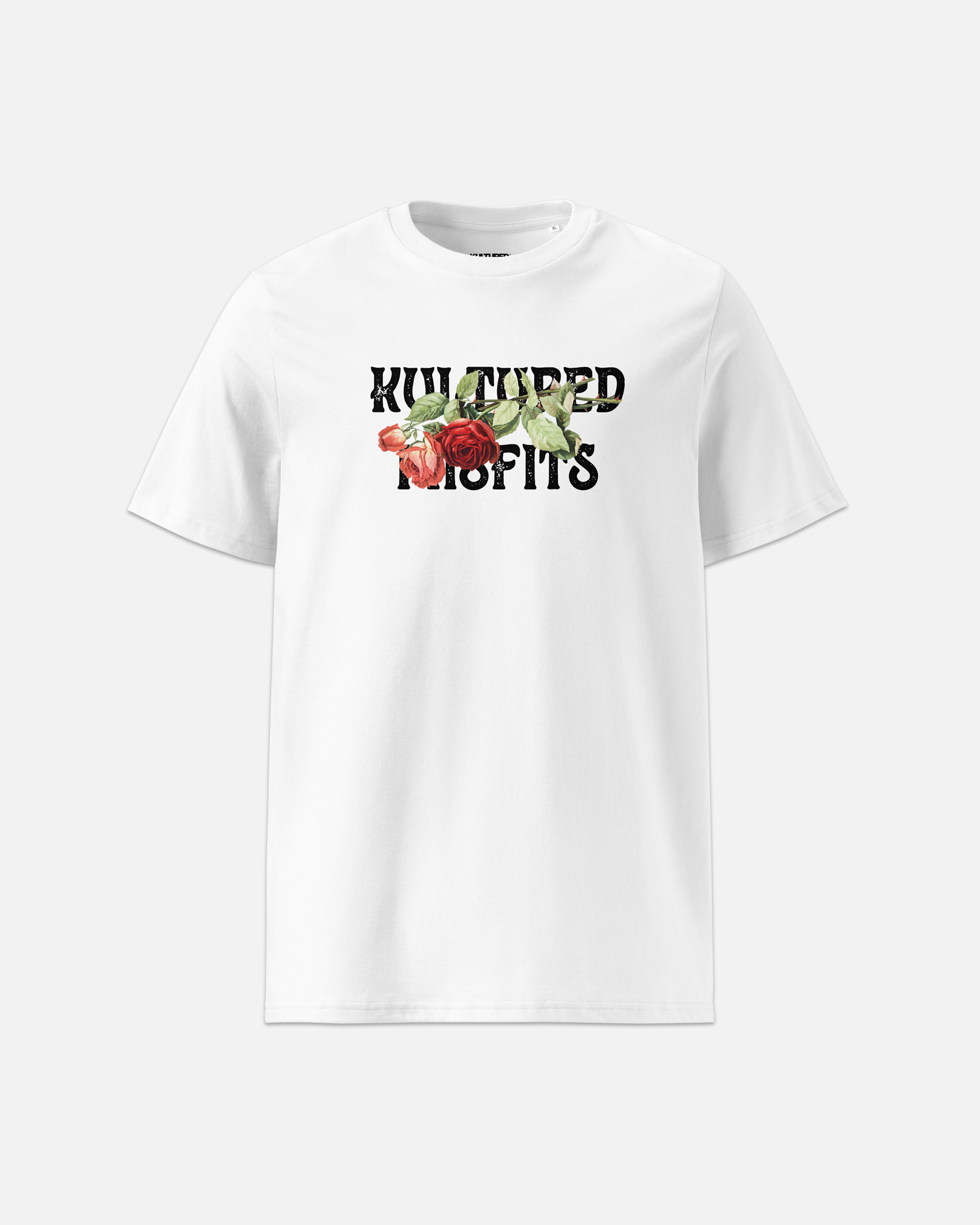 GIVE ME MY FLOWERS T-SHIRT / WHITE – Kultured Misfits