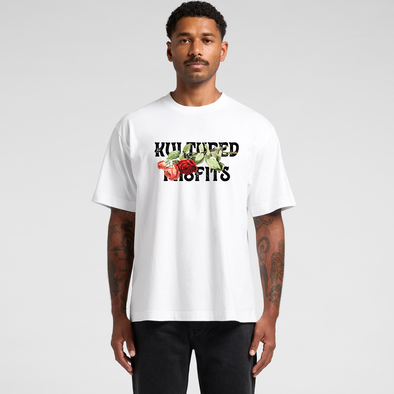 GIVE ME MY FLOWERS T-SHIRT / WHITE – Kultured Misfits GIVE ME MY FLOWERS T-SHIRT / WHITE – Kultured Misfits