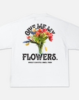 GIVE ME MY FLOWERS T-SHIRT / CREAM