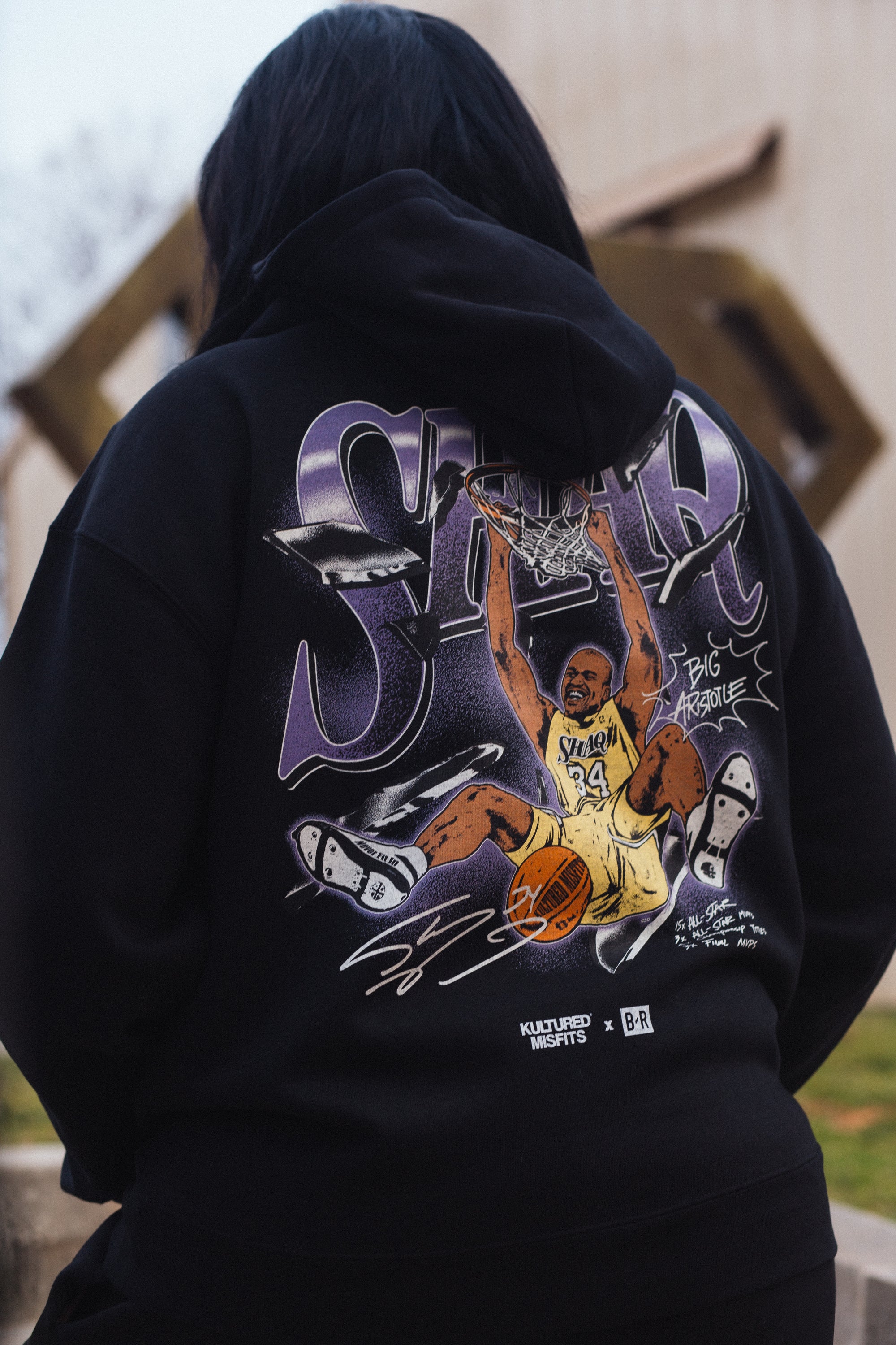 KM x SHAQ: BIG ARISTOTLE HOODIE (B/R EXCLUSIVE)
