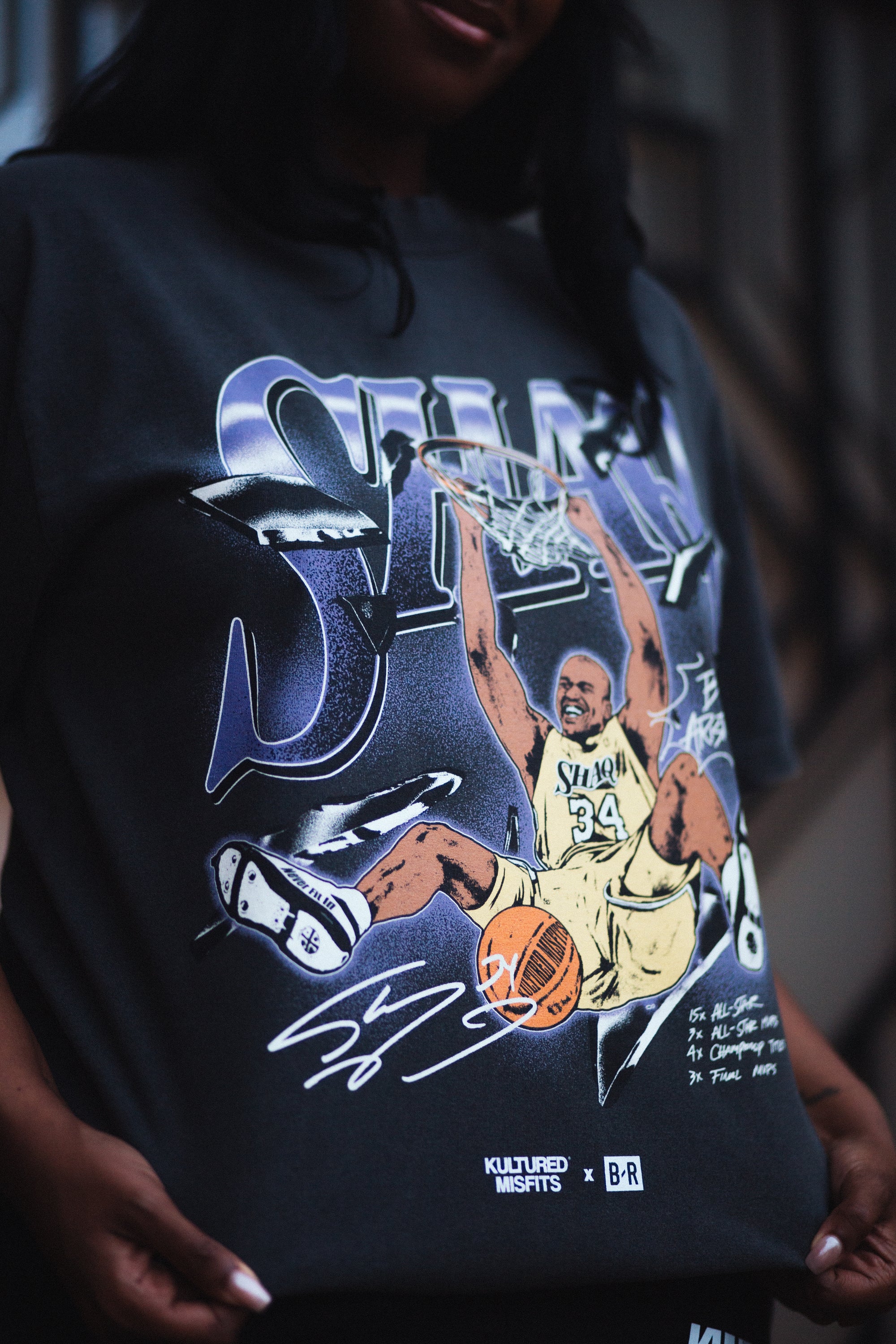 KM x SHAQ: BIG ARISTOTLE T-SHIRT (B/R EXCLUSIVE)