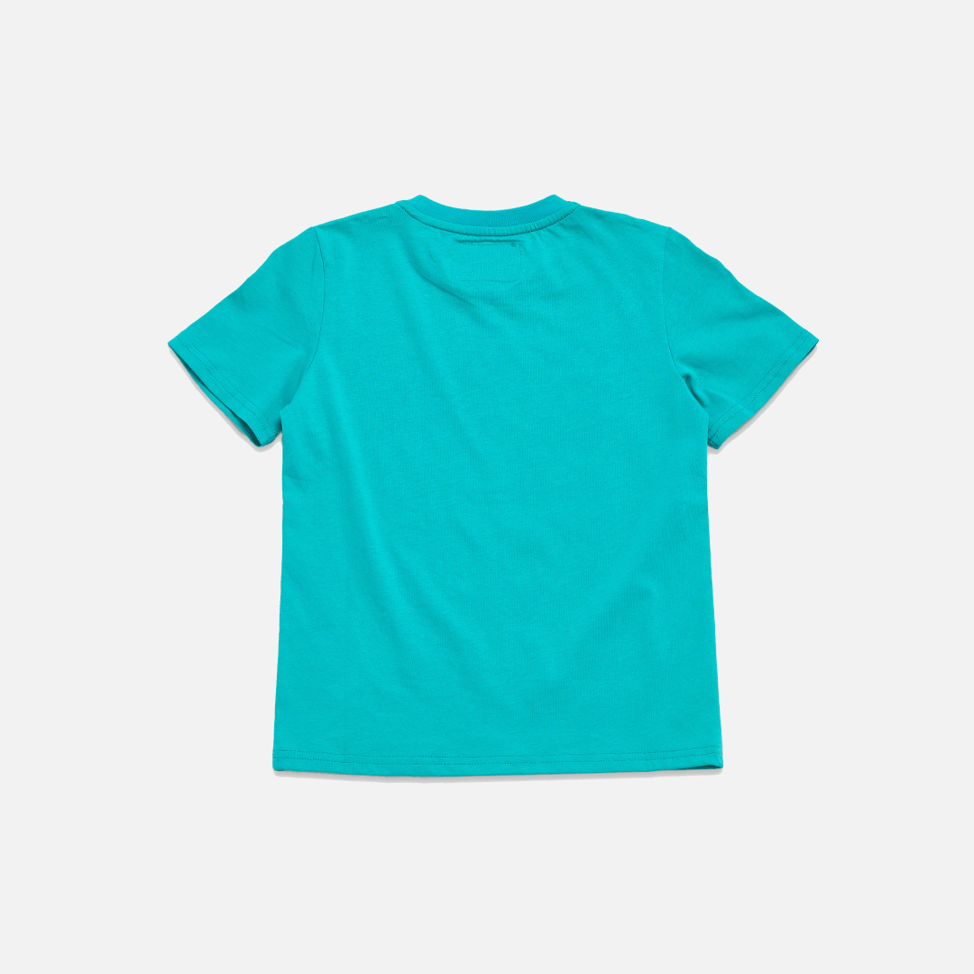 NEVER FIT IN VINTAGE T-SHIRT - KIDS / TEAL