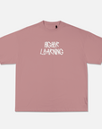 KM X Wish ATL 'HIGHER LEARNING' T-SHIRT / MAUVE