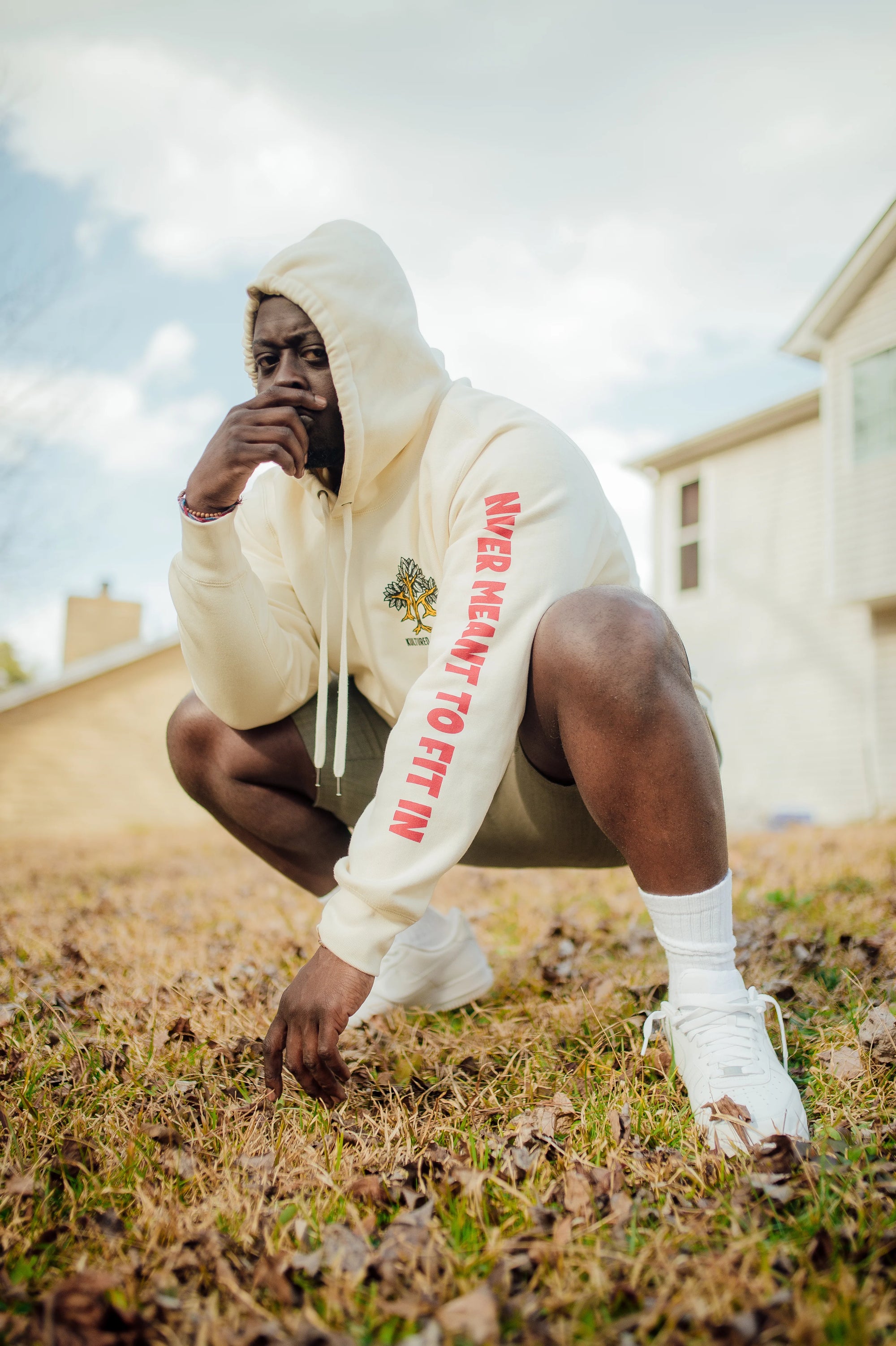OUR HOUSE HOODIE (SHAQ x QUAVO x KM COLLAB) / CREAM