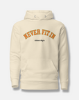 NEVER FIT IN VINTAGE HOODIE / BUTTERCREAM