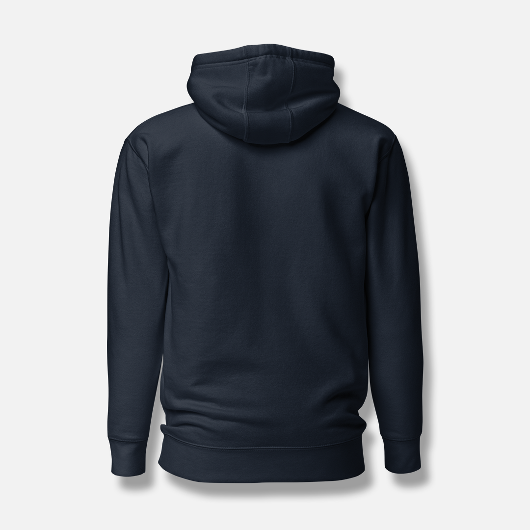 NEVER FIT IN VINTAGE HOODIE / NAVY