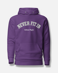 NEVER FIT IN VINTAGE HOODIE / PURPLE