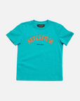 NEVER FIT IN VINTAGE T-SHIRT - KIDS / TEAL
