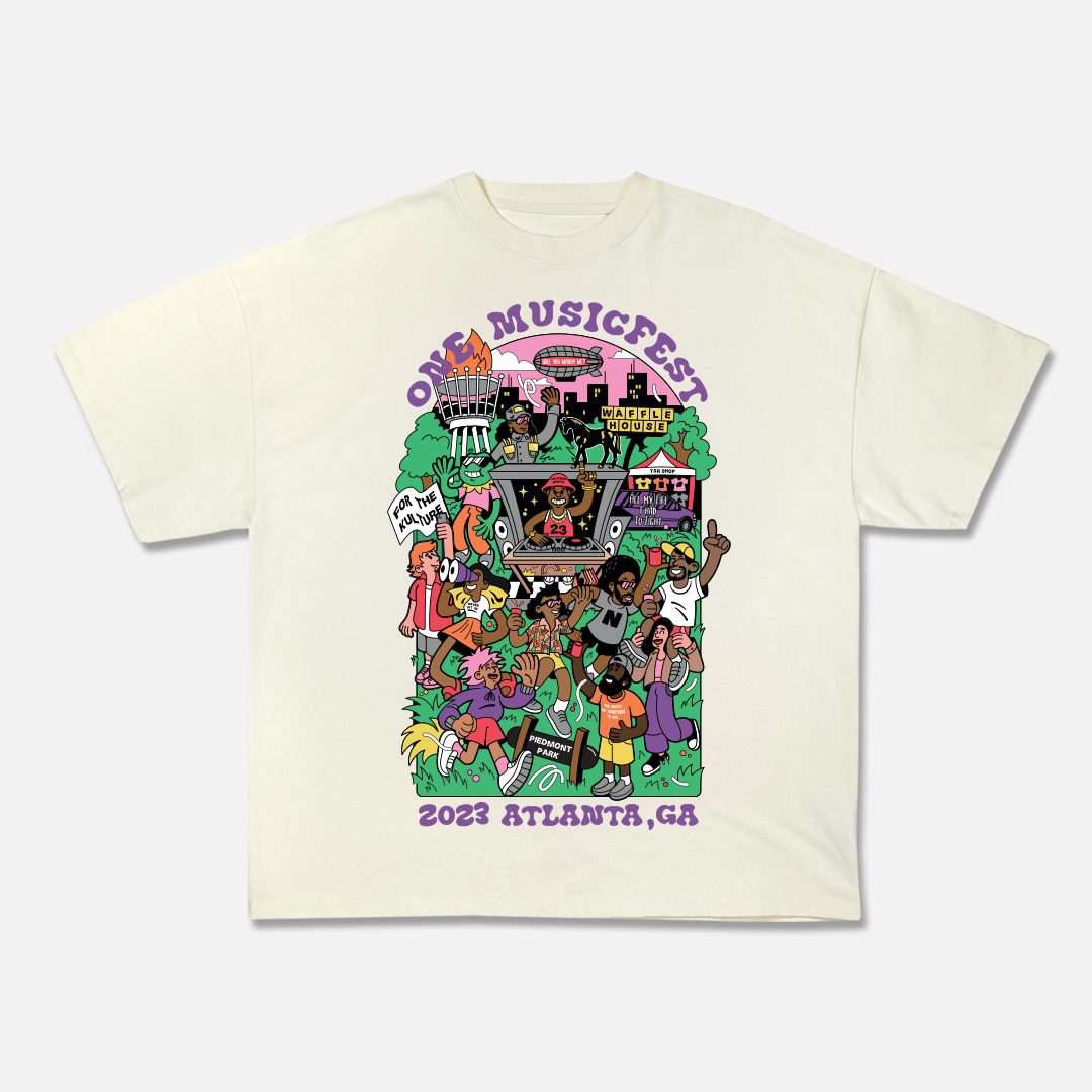 ONE MUSICFEST x KULTURED MISFITS T-SHIRT