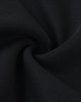 NEVER FIT IN TAPED CREWNECK / BLACK