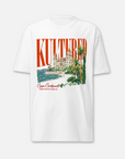 SPANISH SUNSET T-SHIRT / WHITE