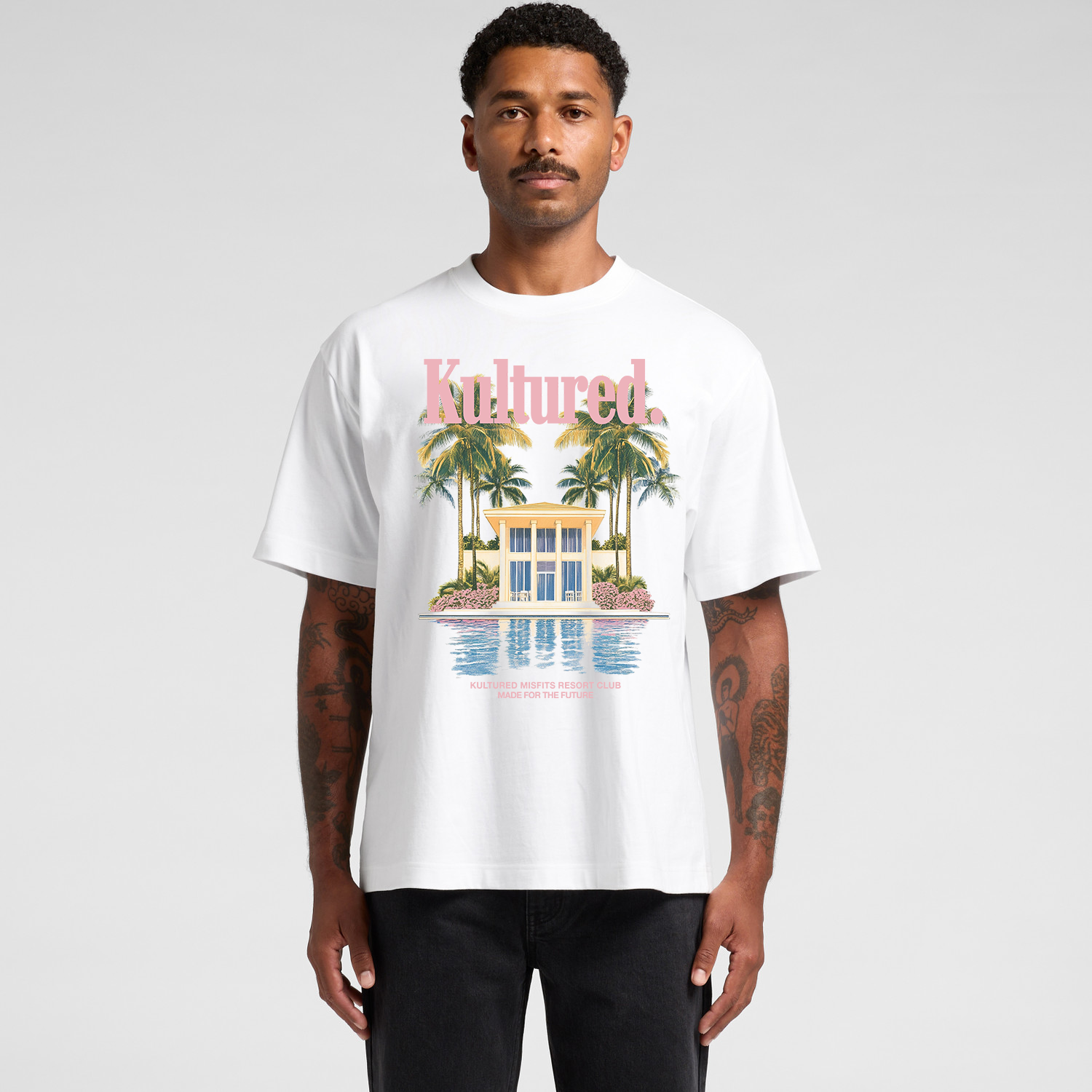ARUBAN ADVENTURE T-SHIRT / WHITE