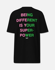 SUPERPOWERS T-SHIRT / BLACK (WICKED EDITION)