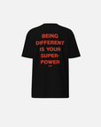 SUPERPOWERS T-SHIRT / BLACK