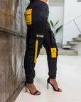 KULTURED MISFITS TECH UTILITY PANTS / BLACK