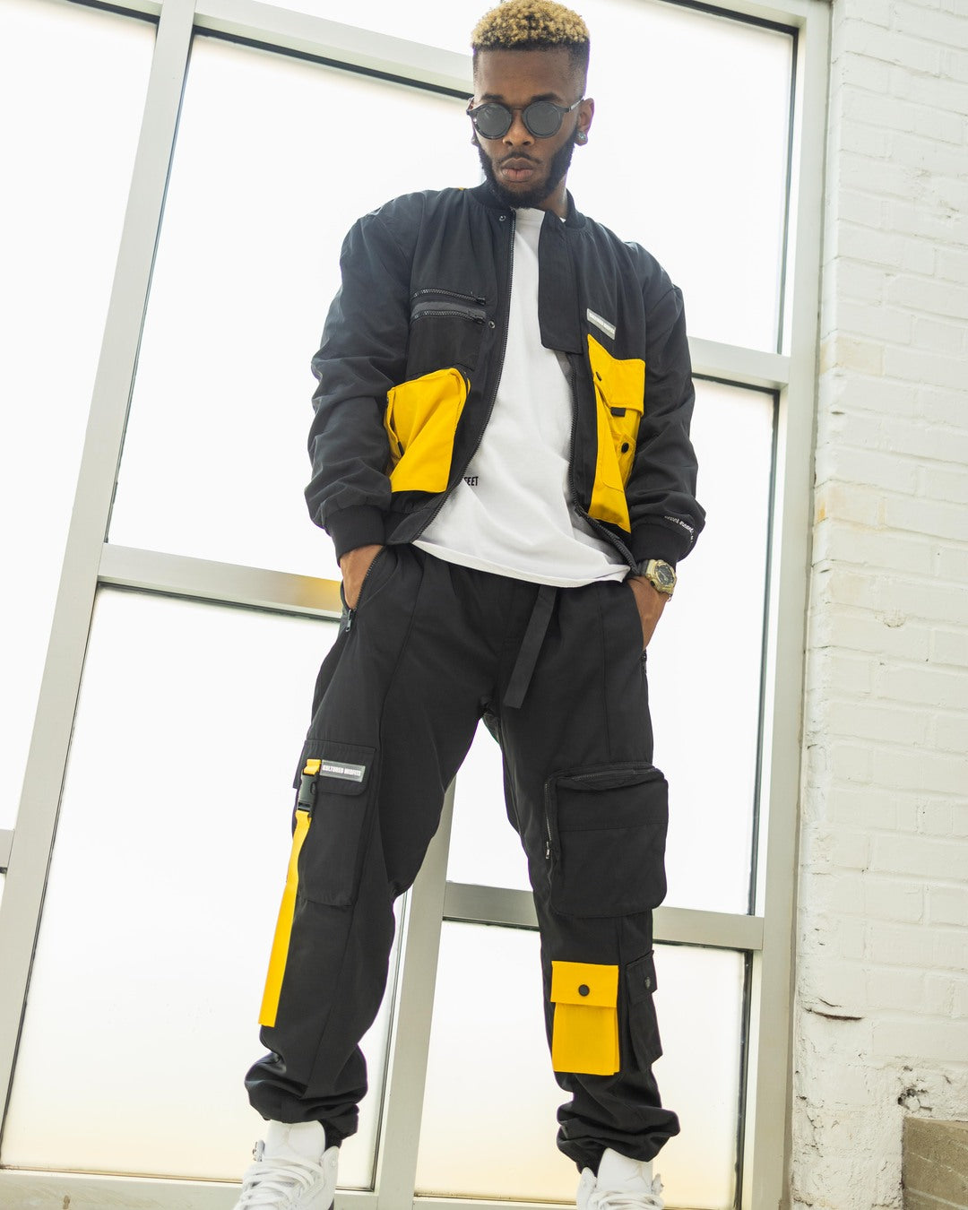 KULTURED MISFITS TECH UTILITY PANTS / BLACK