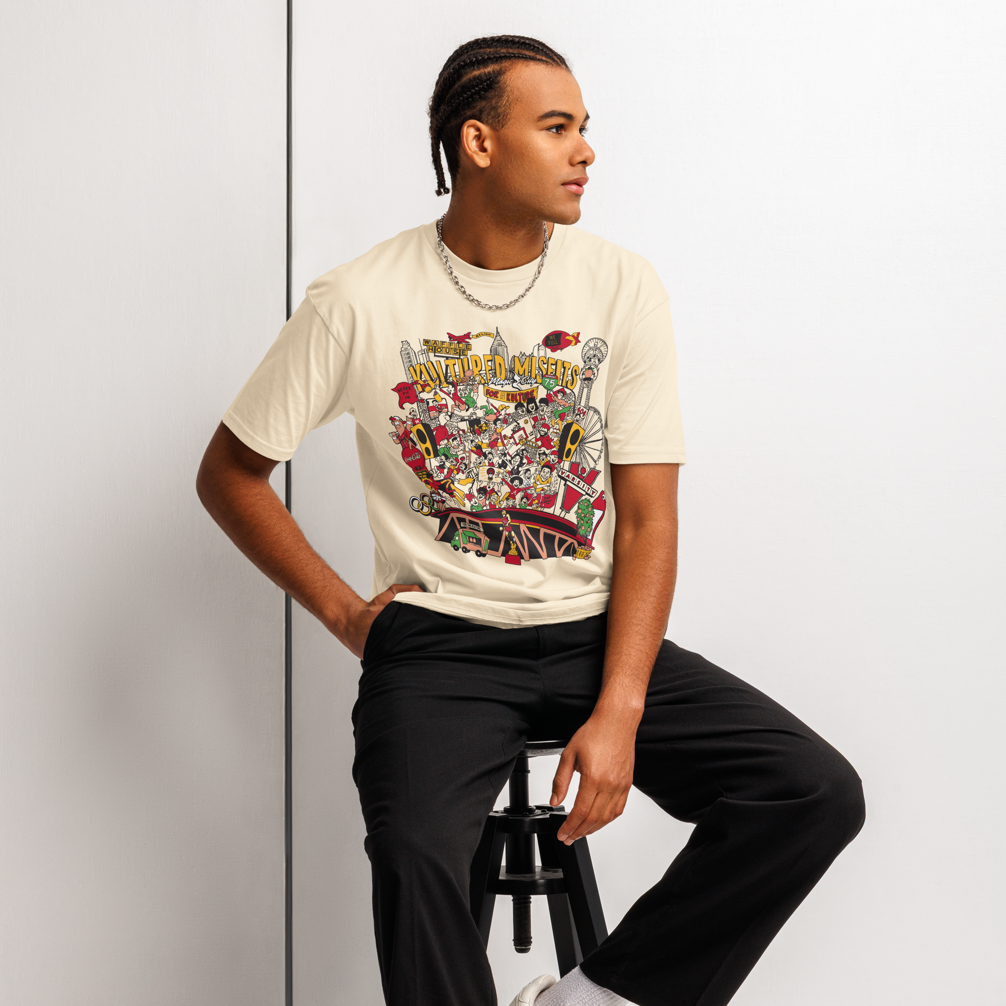 OUR CITY (404 DAY) T-SHIRT / CREAM – Kultured Misfits