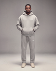 KULTURED MISFITS® SIGNATURE BOXY HOODIE / LIGHT GREY
