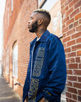 LOOK OUTSIDE COACHES JACKET / NAVY
