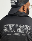 KULTURED MISFITS ATELIER CASUAL PUFFER JACKET / BLACK