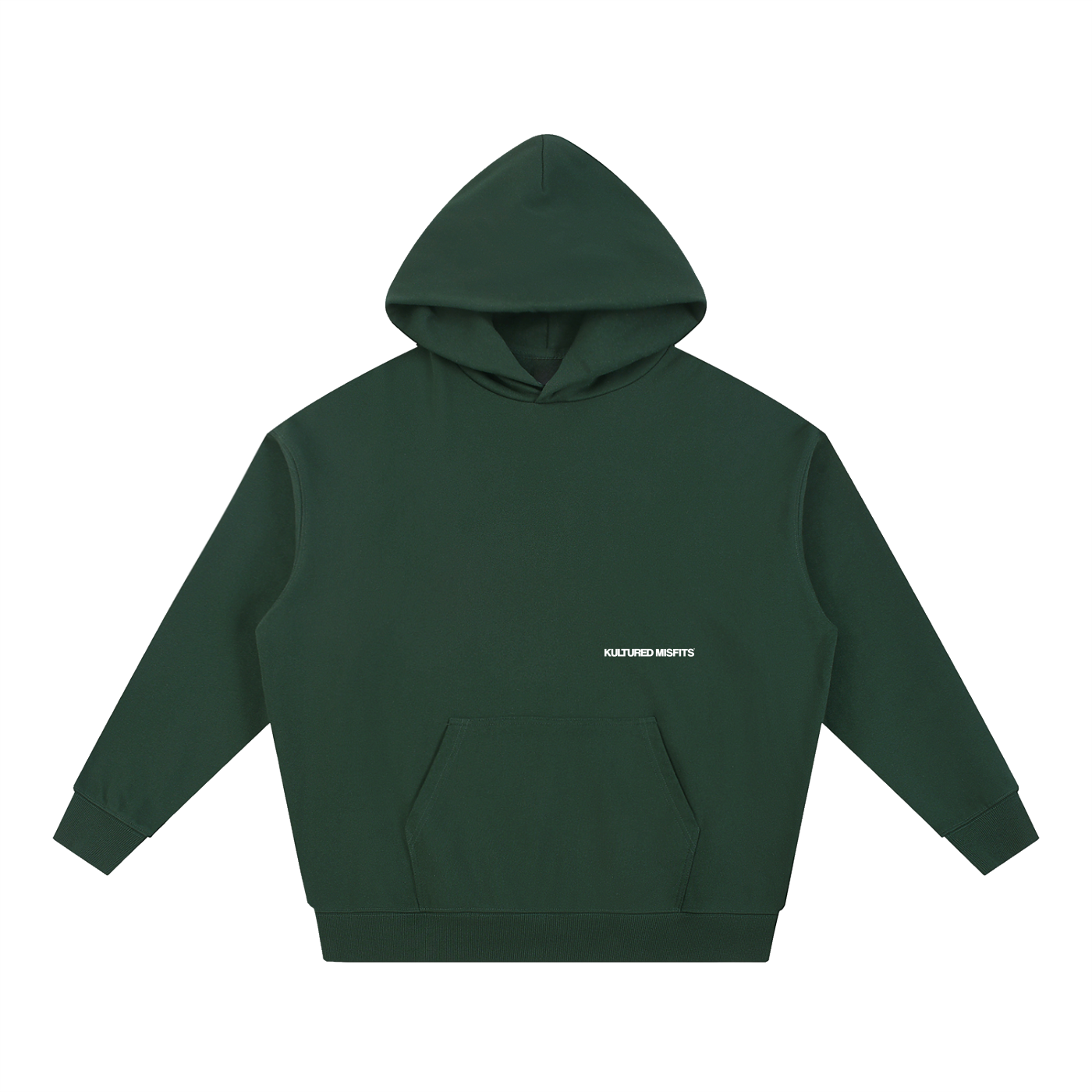 KULTURED MISFITS® ESSENTIALS HOODIE / FOREST GREEN