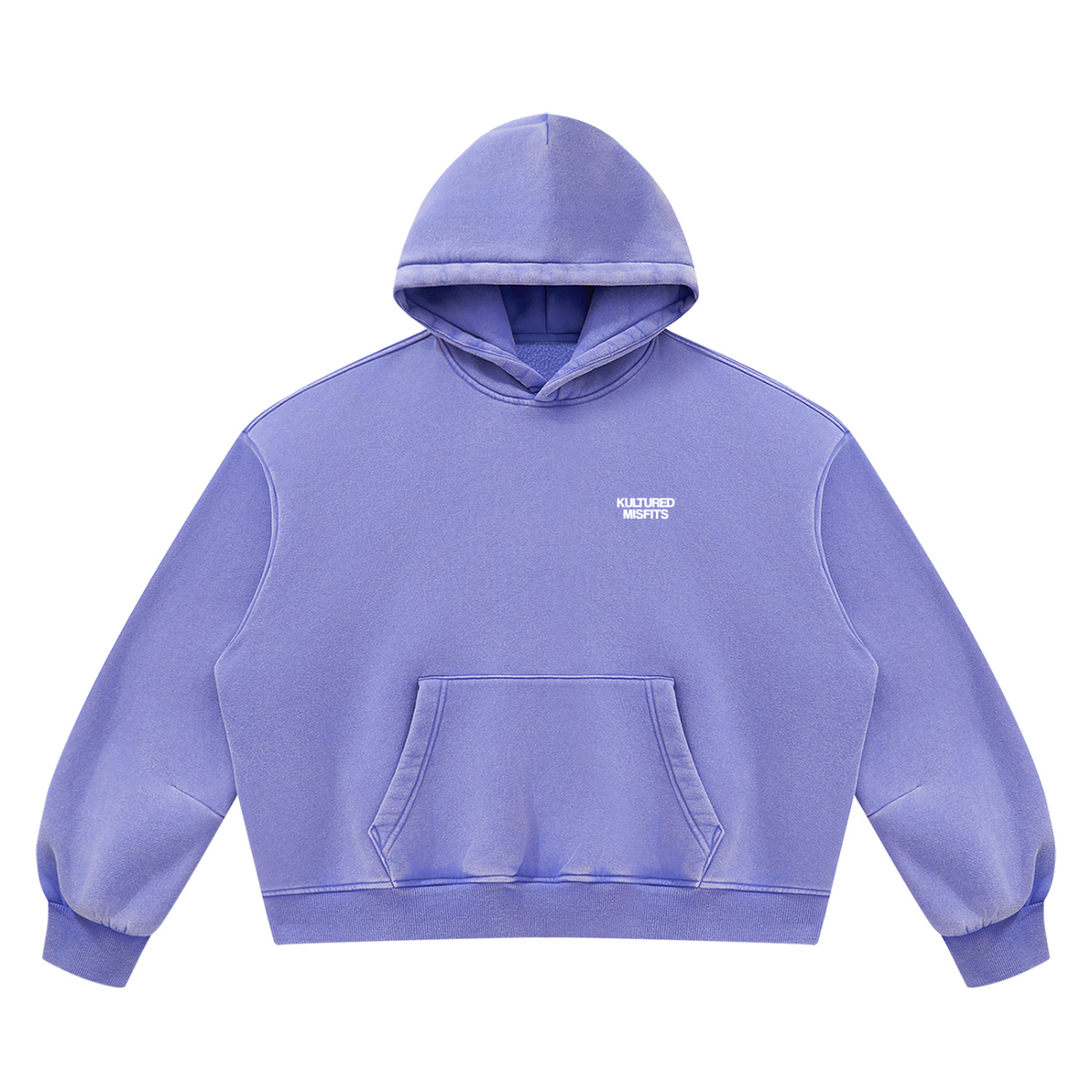 KULTURED MISFITS® ESSENTIALS BOXY HOODIE / PURPLE