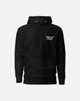 ARTS DISTRICT SCRIPT HOODIE / BLACK