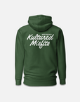 ARTS DISTRICT SCRIPT HOODIE / FOREST GREEN