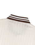 KM STRIPED SOCCER JERSEY / CREAM