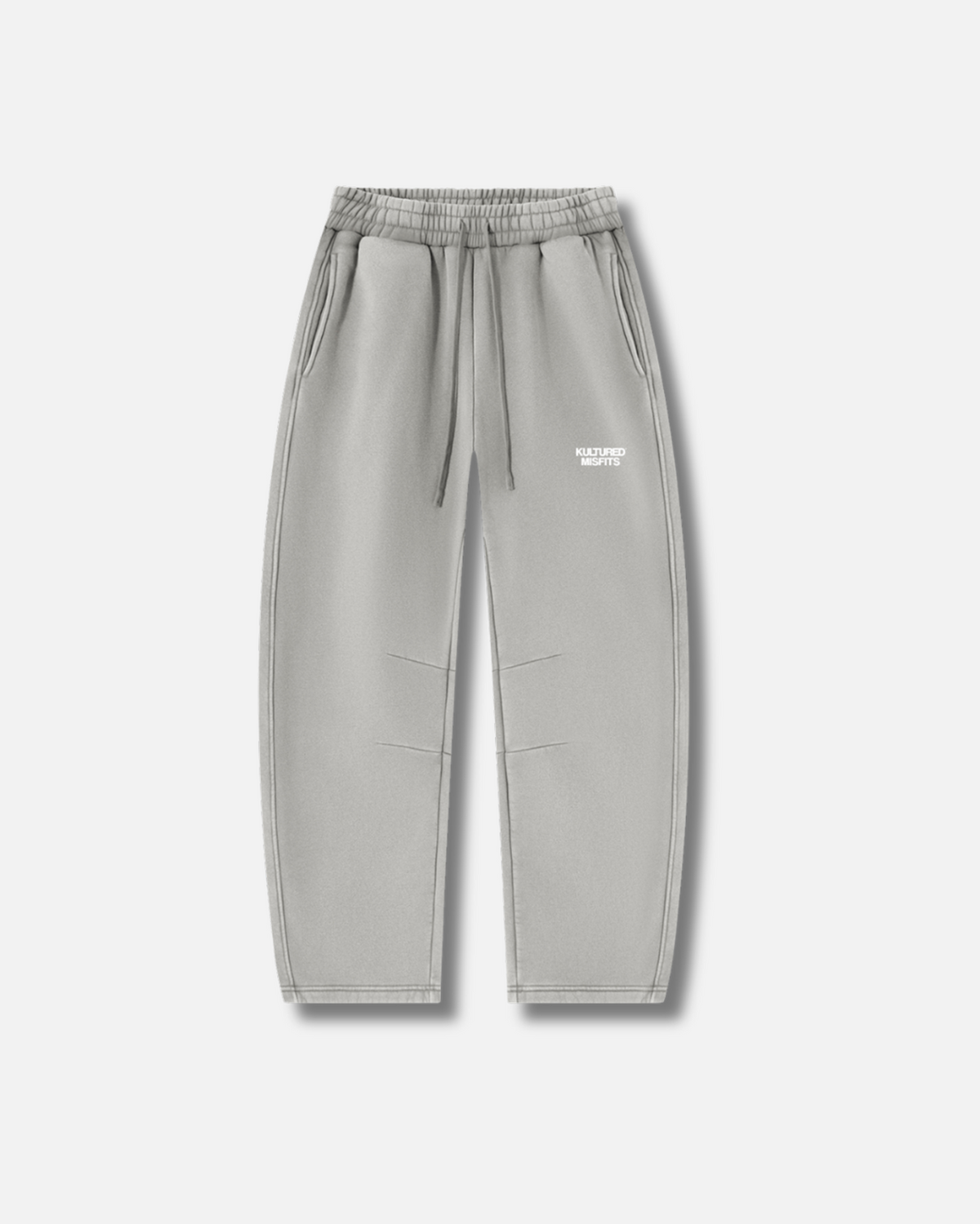 KULTURED MISFITS® ESSENTIALS BARREL JOGGER/ LIGHT GREY