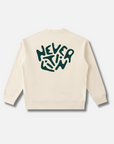 FOUNDATION POCKET CREWNECK / CREAM