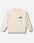 FOUNDATION POCKET CREWNECK / CREAM
