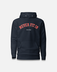 NEVER FIT IN VINTAGE HOODIE / NAVY