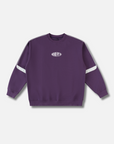 NEVER FIT IN TAPED CREWNECK / PURPLE