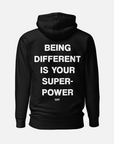 SUPERPOWERS HOODIE / BLACK