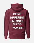 SUPERPOWERS HOODIE / MAROON