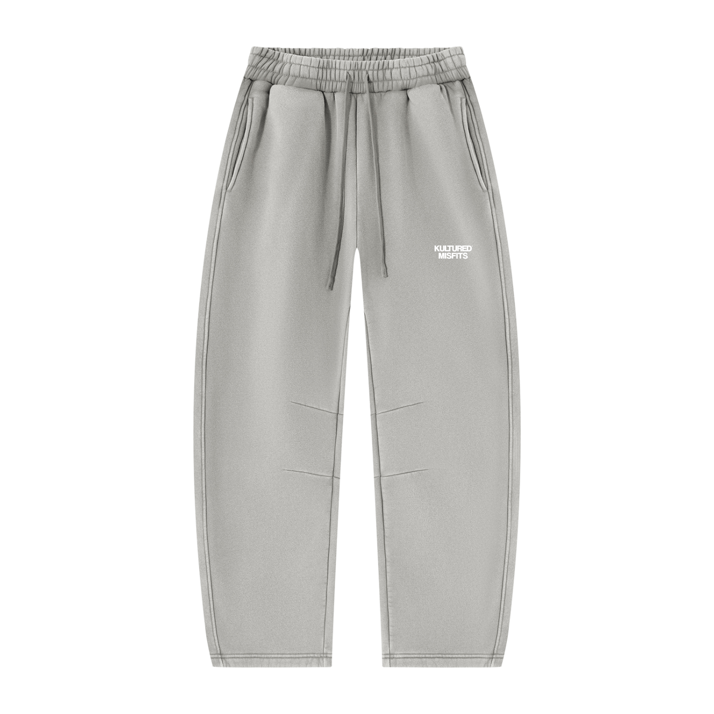 KULTURED MISFITS® ESSENTIALS BARREL JOGGER/ LIGHT GREY