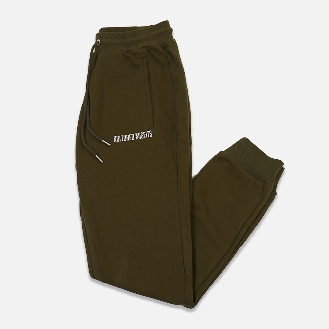 KULTURED MISFITS® ESSENTIALS JOGGER / OLIVE