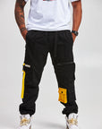 KULTURED MISFITS TECH UTILITY PANTS / BLACK